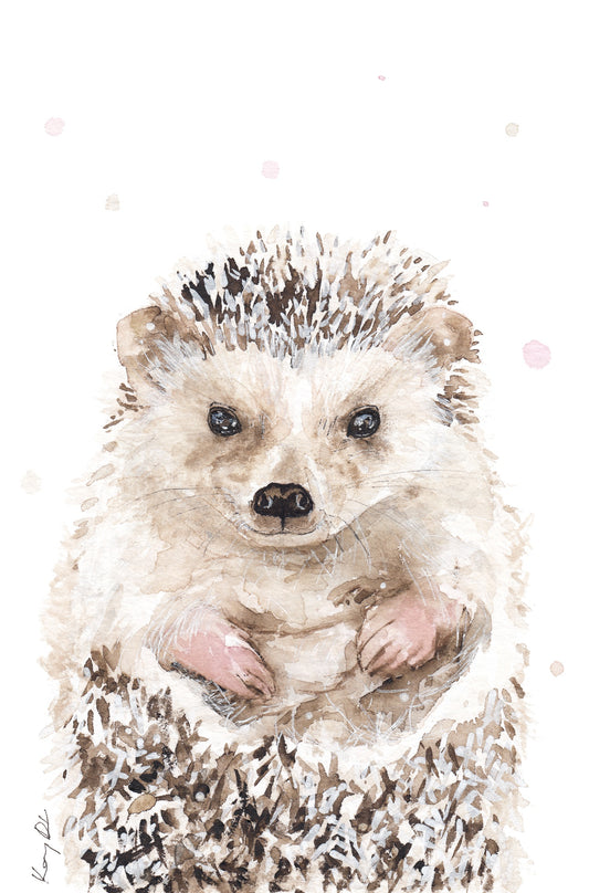 Süni Portré // Hedgehog Portrait