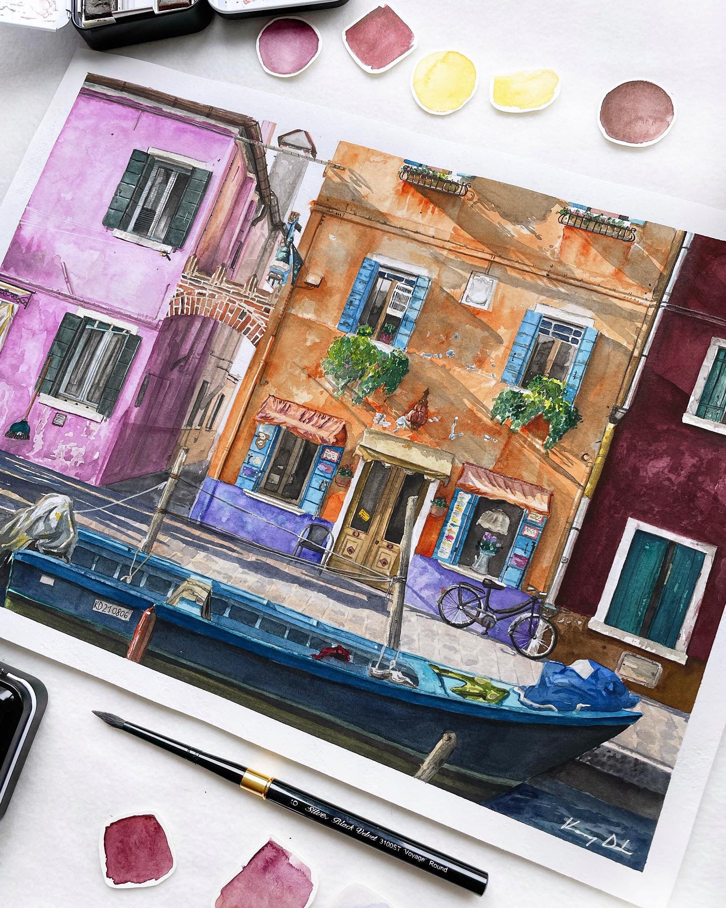 Coffee in Venice - Original