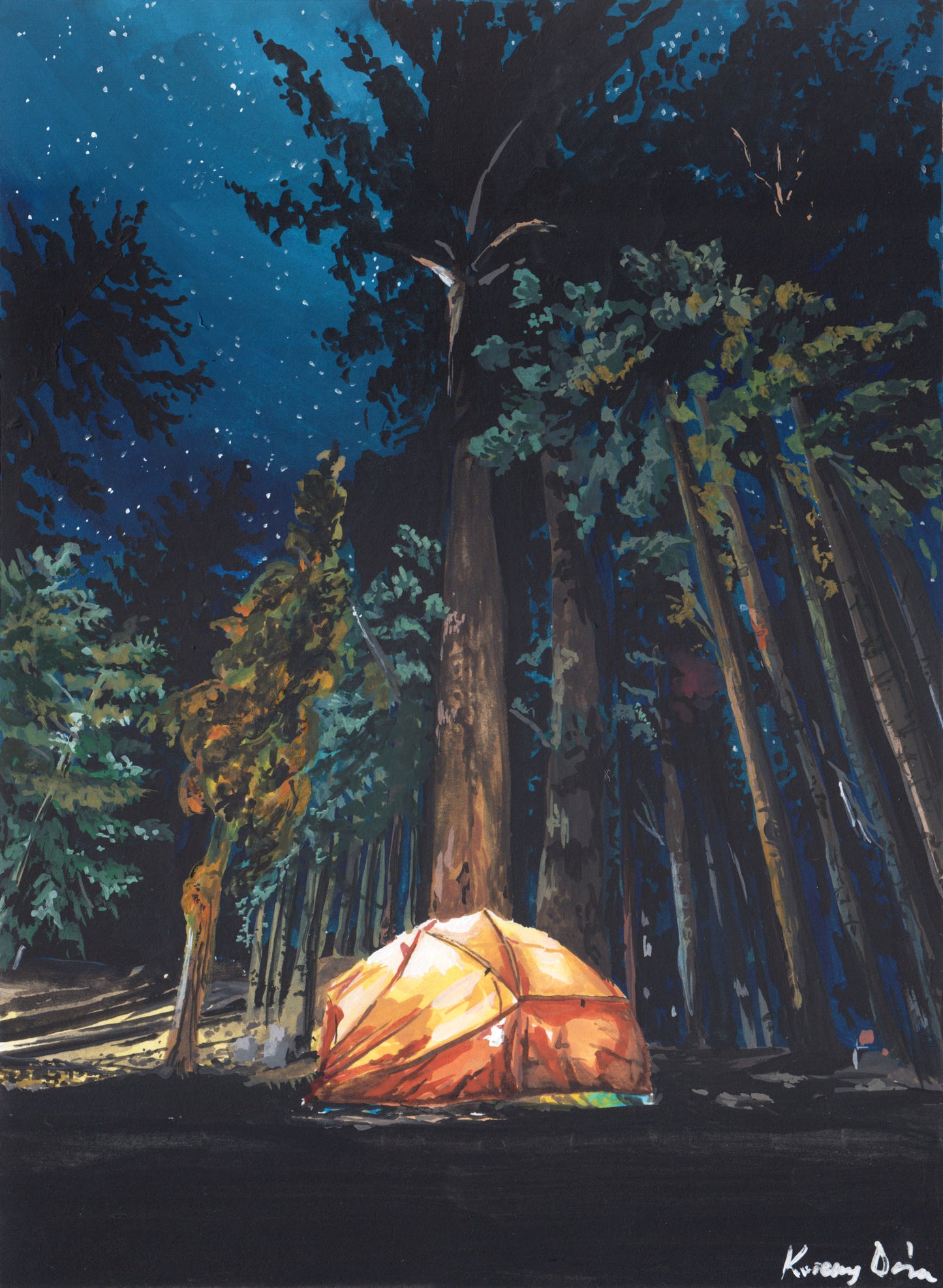 Éjszakai Sátrazás