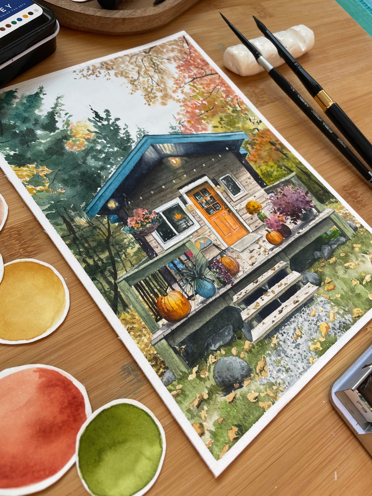 Őszi ház (október) // Fall house (October)