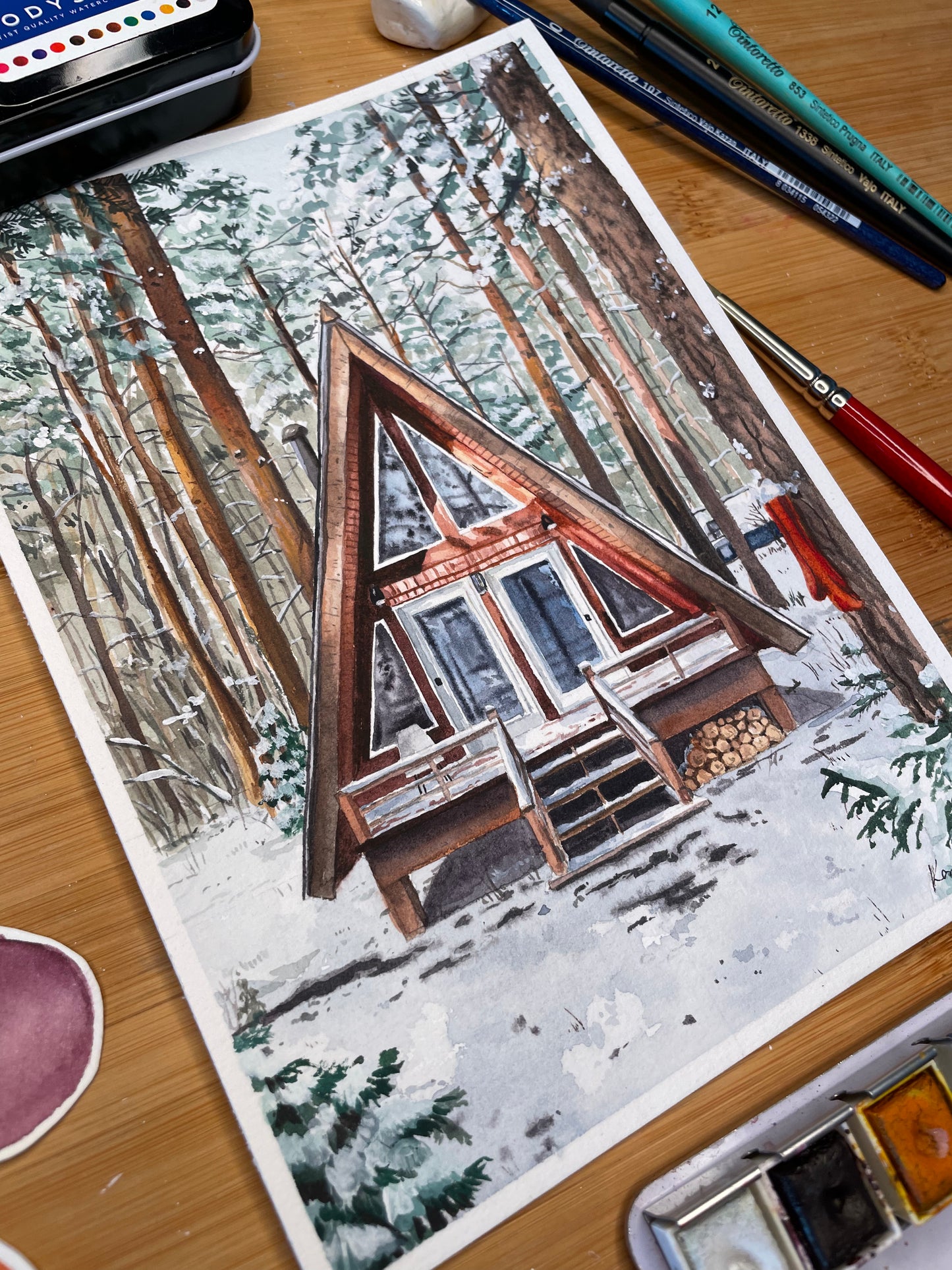 Téli ház (február) // Winter house (February)