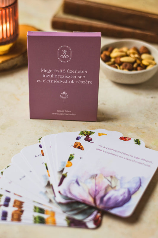 Megerősítő üzenetek inzulinrezisztenseknek – Kártyacsomag