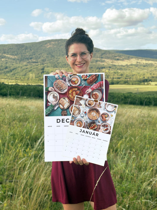 2027 Calendar - Hungarian Cuisine