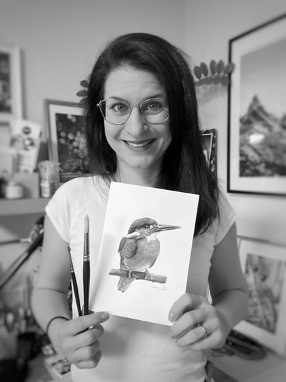 Akvarell Workshop - Jégmadár Festés - Február 28. (szombat)