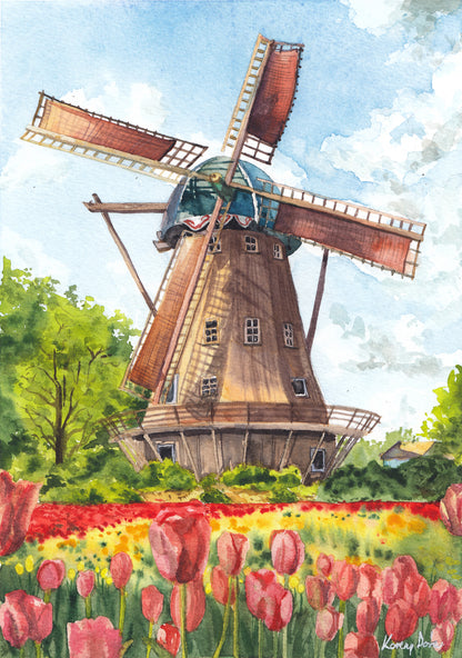 Holland Szélmalom // Dutch Windmill