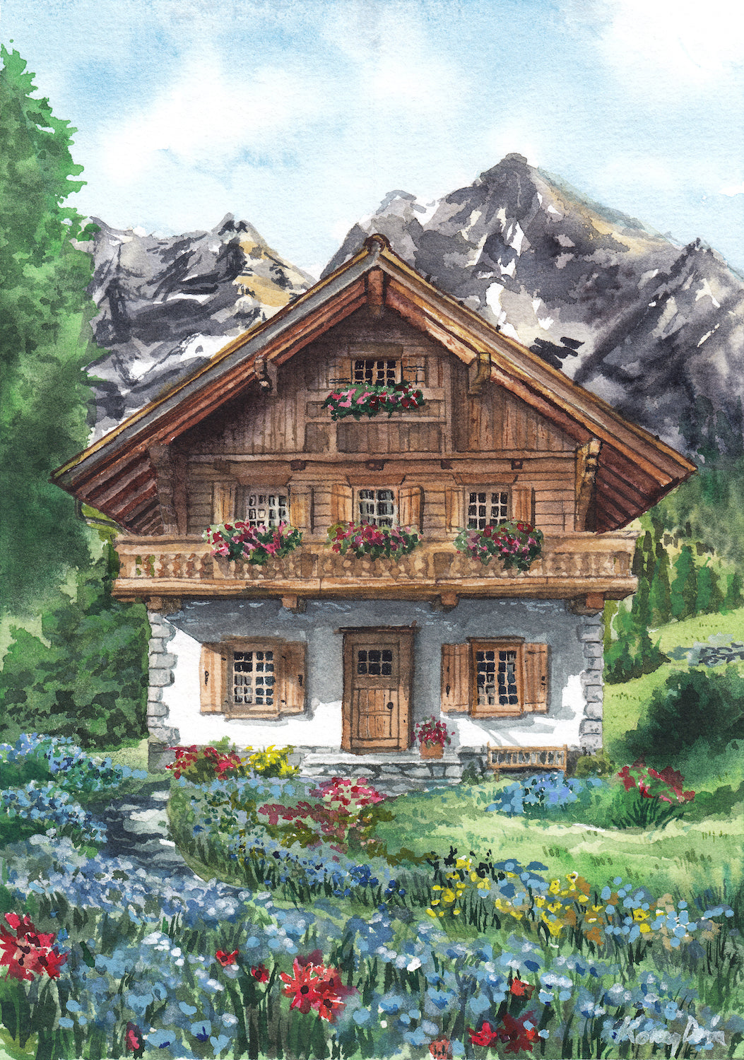 Osztrák Ház // Austrian Chalet