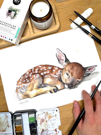 Sleeping Fawn