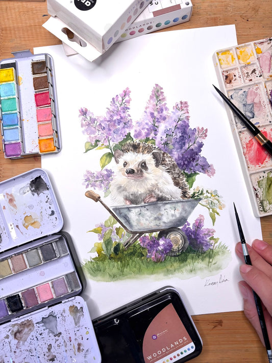 Mushroom Hunting Badger 