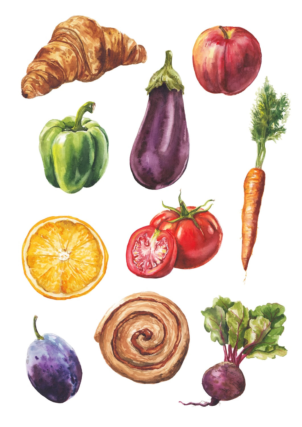 Étel kollekció nyomat