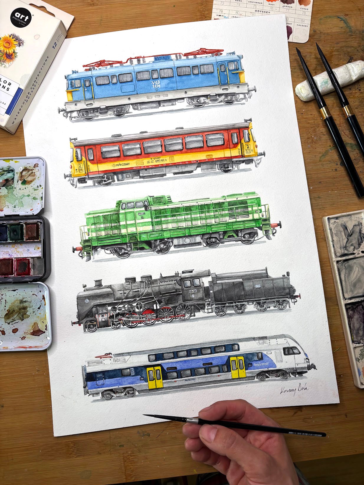 Hungarian Trains