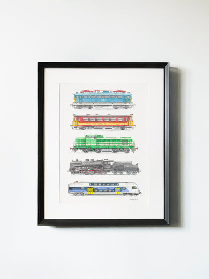 Hungarian Trains