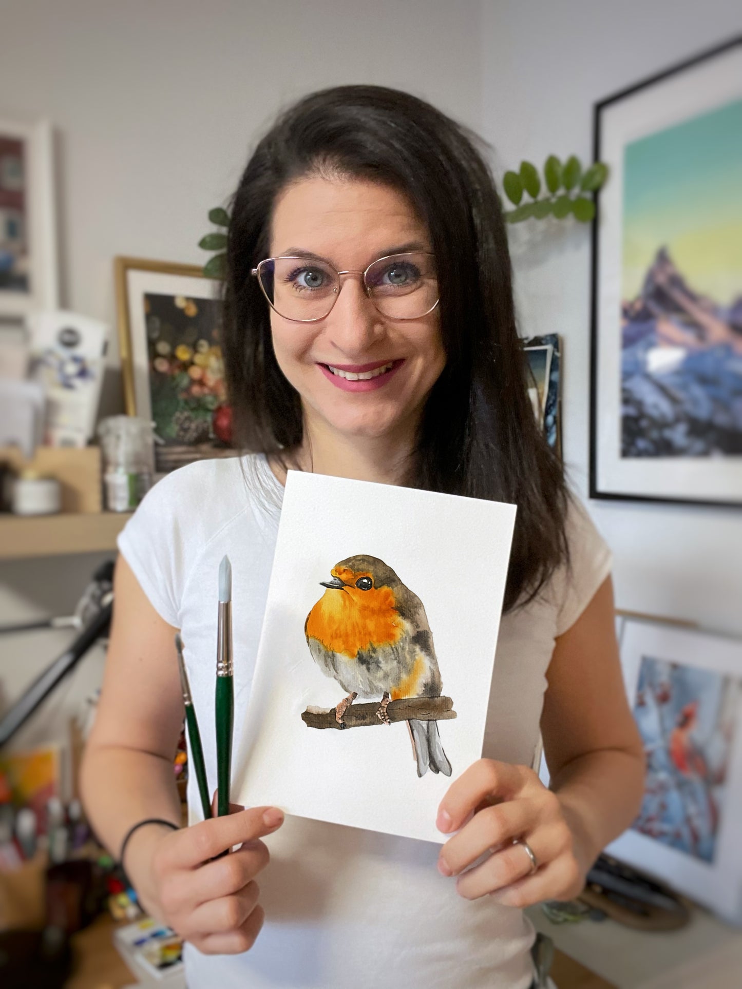 Akvarell Workshop - Vörösbegy Festés - Április 25. (szombat)