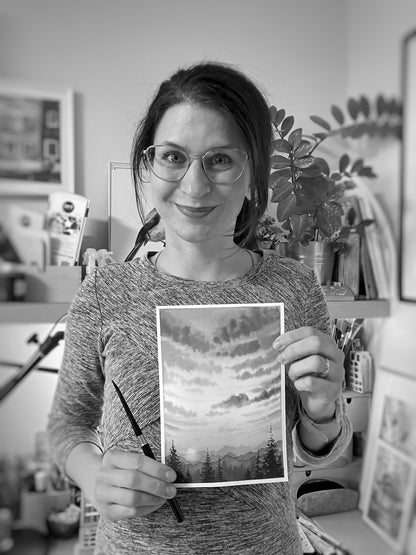 Esti Akvarell Workshop - Naplemente festés - Szeptember 30. (szerda)