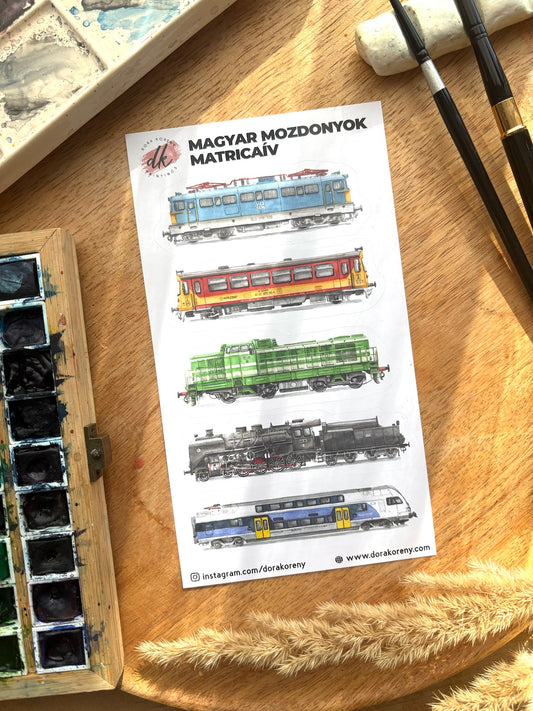Magyar Mozdonyok Matricaív