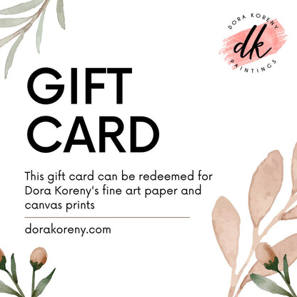 Ajándékutalvány // Gift Card