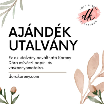 Ajándékutalvány // Gift Card